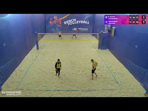 15:10 M. Kyselov / Y. Bohdashkin - I. Romanenko / I. Skrynnik 17.01.2023 | Winners Beach Volleyball