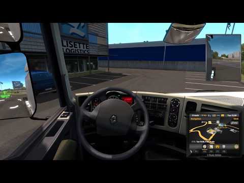 ETS 2 4K island Corsica - flight Ajaccio - Marseille.