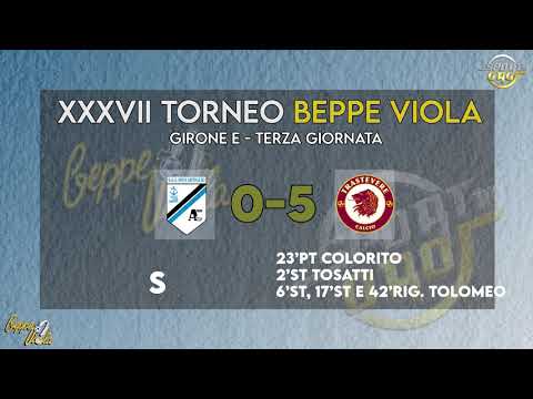 XXXVII Torneo Beppe Viola: Spes Artiglio - Trastevere 0 - 5