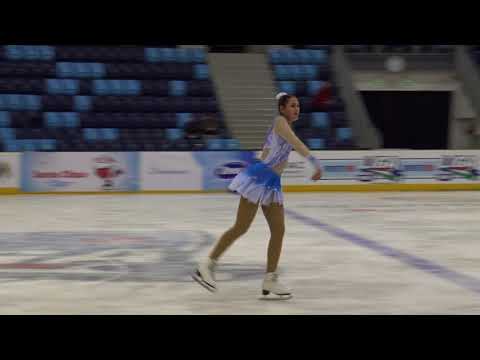 2017 Santa Claus Cup: Irina Karen ASTORGA(NOR) - FS  ADVANCED NOVICE GIRLS, Short program