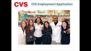 cvs Employment Application video