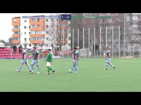 Meci de fotbal, CS Unirea Sânnicolau Mare - CSO Deta