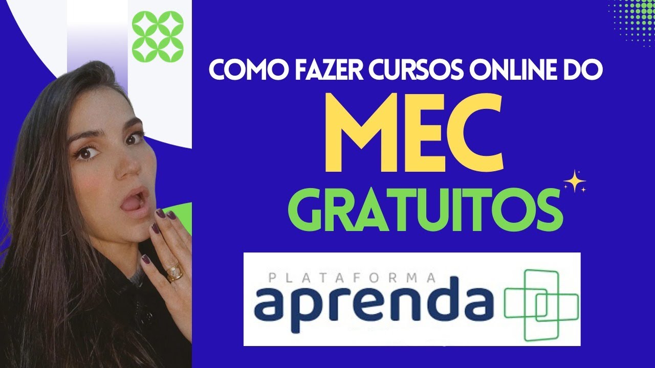 CURSOS ONLINE GRÁTIS NO SITE DO MEC – APRENDA MAIS