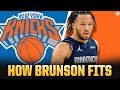 How Jalen Brunson Fits With The Knicks Roster Next Season I CBS Sports HQ