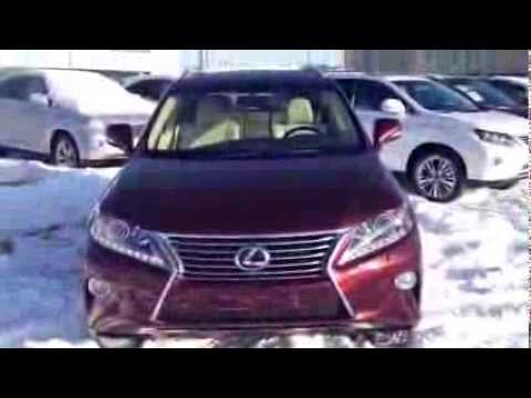 2014 Lexus RX 350 AWD Red Technology Package Review Edmonton