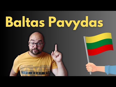 Lithuanian Language Phrases - Baltas Pavydas