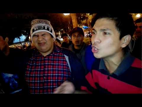 ERMITAÑO vs CALERO - BATALLA DE RAP PARQUE KENNEDY