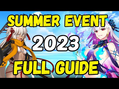 [FGO NA] Summer 6 Event Full Guide - Chaldea Summer Adventure
