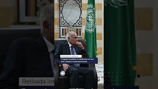 Ahmed Abulgueit demanda el fin de la invasión israelí en Beirut