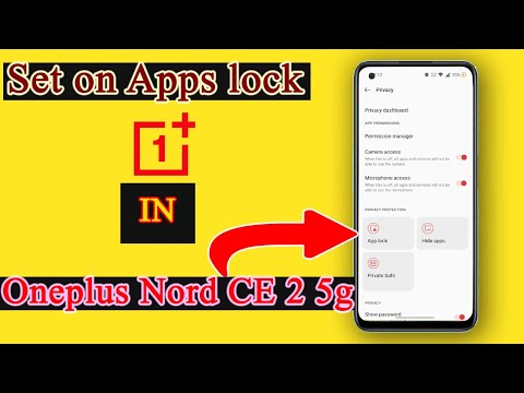 How to Apps Lock on  in OnePlus Nord CE 2 5g