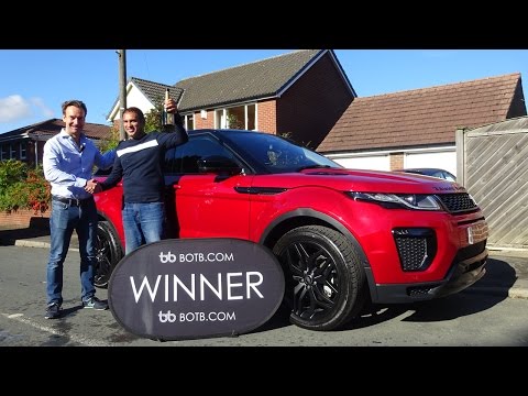 Winner! Week 38 2015 - Range Rover Evoque Coupe! Win Your Dream Car!