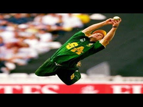 JONTY RHODES ●TOP 5 ● IMPOSSIBLE CATCHES (Best Fielding Skills In Cricket [EVER]) (HD)