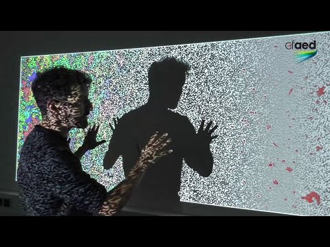 Marco Salvalaglio: Tribute to Keith Haring (Hyperuniform Structures for Photonics)