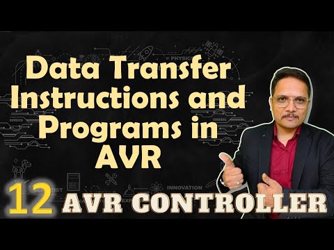 Data Transfer Instructions and Programs Assembly Language Programming of AVR Microcontroller