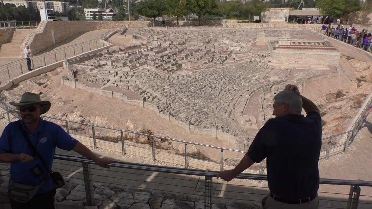 The 2d Temple period Jerusalem's model explanation, the view from the South