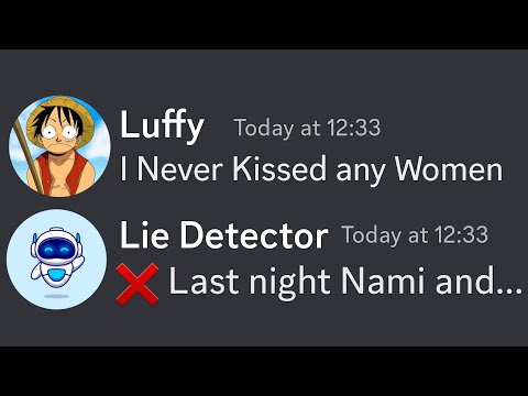 If The One Piece Characters Have A Lie Detector Test...