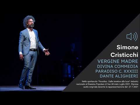 Simone Cristicchi "Vergine Madre" di D.Alighieri Paradiso XXXIII C - audio dal vivo a San Miniato