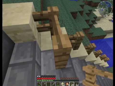 Opa spielt Minecraft 076 - Treppe raus, Treppe rein