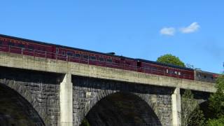 preview picture of video 'Fort Wayne #765 Over Mt Union Viaduct'