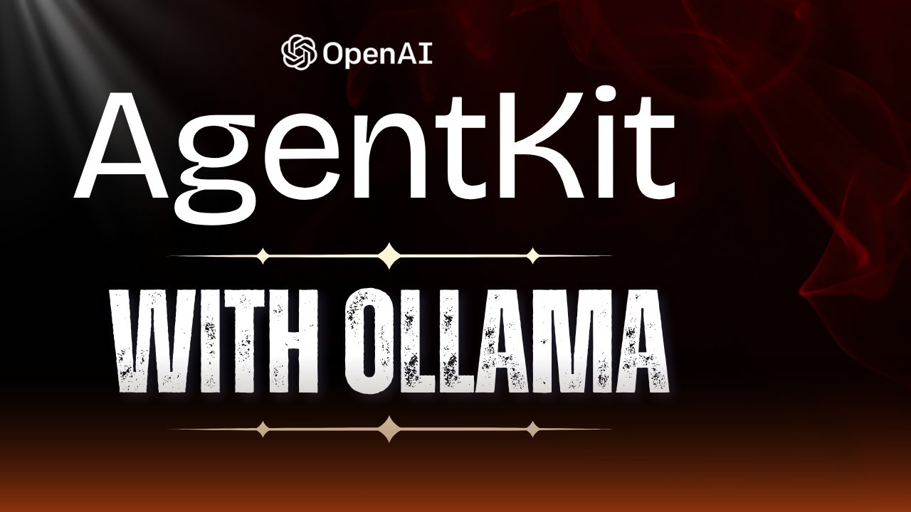 Use OpenAI AgentKit AgentBuilder with Ollama: Tutorial with MCP