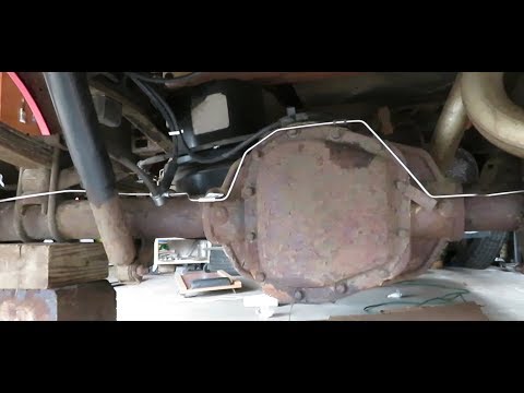 How to Replace all Rear Brake Lines and hoses with Kit Ford F150 Part 2: Installation
