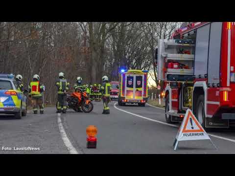 Knappenrode: Motorradunfall - LAUSITZWELLE