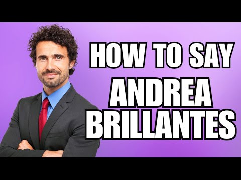 How To Pronounce Andrea Brillantes (Correctly)