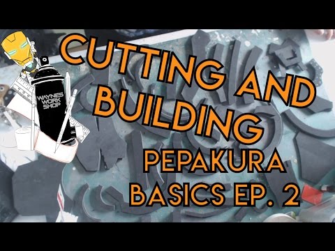 Pepakura basics, cutting and building