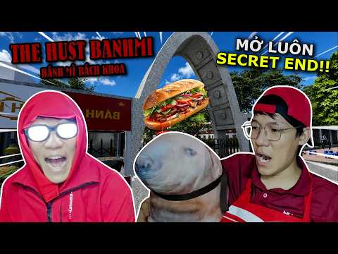 [GAME] Tôi Chơi Bánh Mì Bách Khoa và Mở Tất Cả ENDING!! - The HUST Banhmi | Ping Lê Gaming
