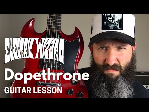 Electric Wizard Guitar Lesson w/ TAB - Dopethrone - B Standard Tuning