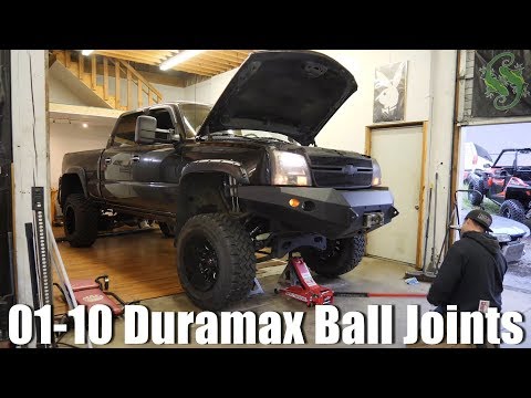 HOW TO: 2001-10 Duramax Kryptonite Upper and Lower Ball Joints Install