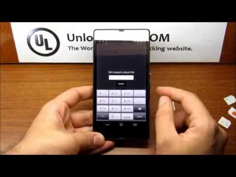 How To Unlock Sony Xperia Z3, Z2, Z1, Z1S and Xperia Z by Unlock Code.