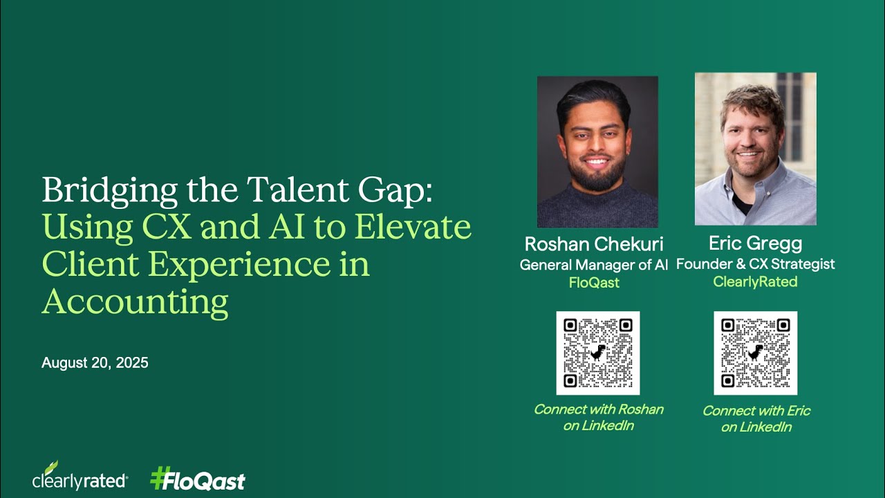Bridging the Talent Gap: Using CX and AI to Elevate Client Experience in Accounting