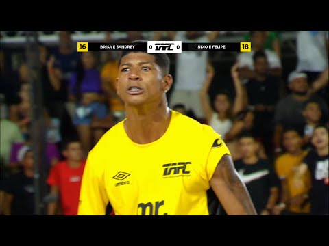 Brisa e Sandrey x Índio e Felipe - MELHOR JOGO DO DIA 1