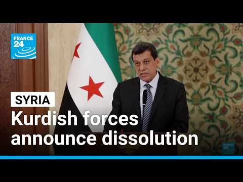 Syria's Kurdish-led SDF dissolves as part of integration with Damascus