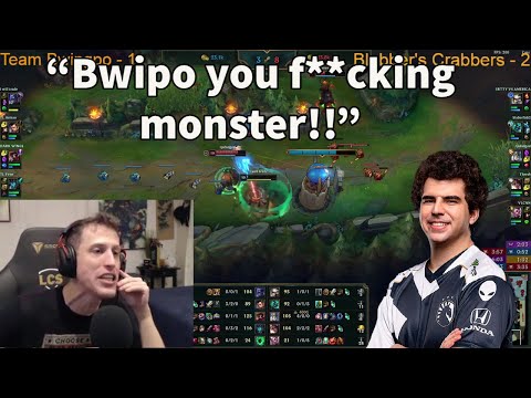 CaptainFlowers Reacts To TL Bwipo Outplaying A 1v3 Dive - CoreJJ's In Houses!!