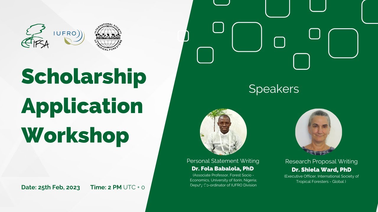 Scholarship Application Workshop