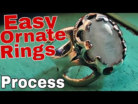 Ep.129) Making Gallery Wire + Ornate Ring | Skill Building | #jewelrytutorial
