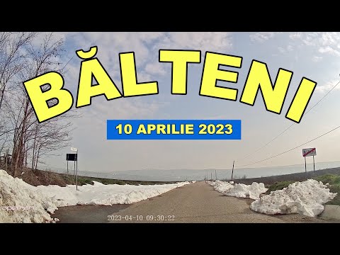 Comuna Balteni judetul Vaslui video 10 aprilie 2023