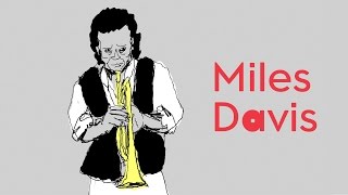 MILES DAVIS on Dizzy & Drawing