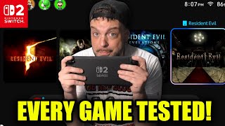I Tested EVERY Resident Evil Game On Nintendo Switch 2!
