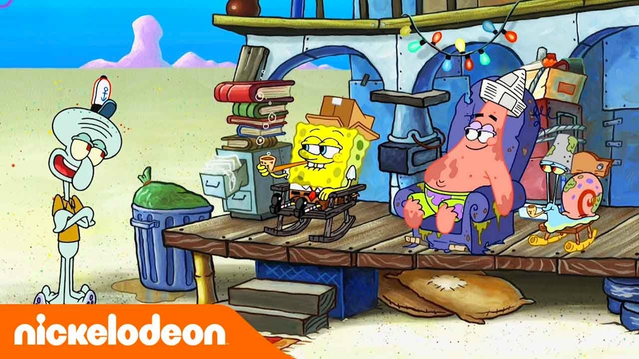 SpongeBob SquarePants | Gelandangan | Nickelodeon Bahasa