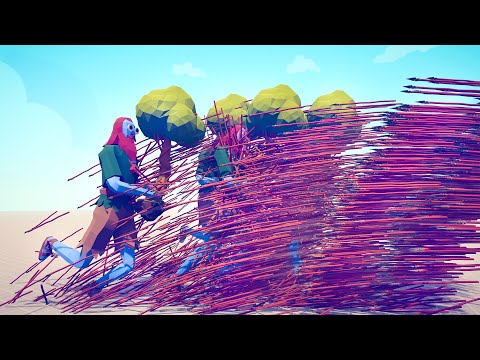 TREE GIANT ARMY vs EVERY GOD - Totally Accurate Battle Simulator TABS