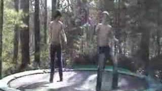 Tyler &amp; Chris - Head over heels - Trampoline Style