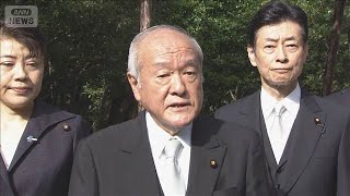 終戦の日　自民党幹部がそろって靖国参拝　高市総理は私費で玉串料奉納(2026年8月15日)