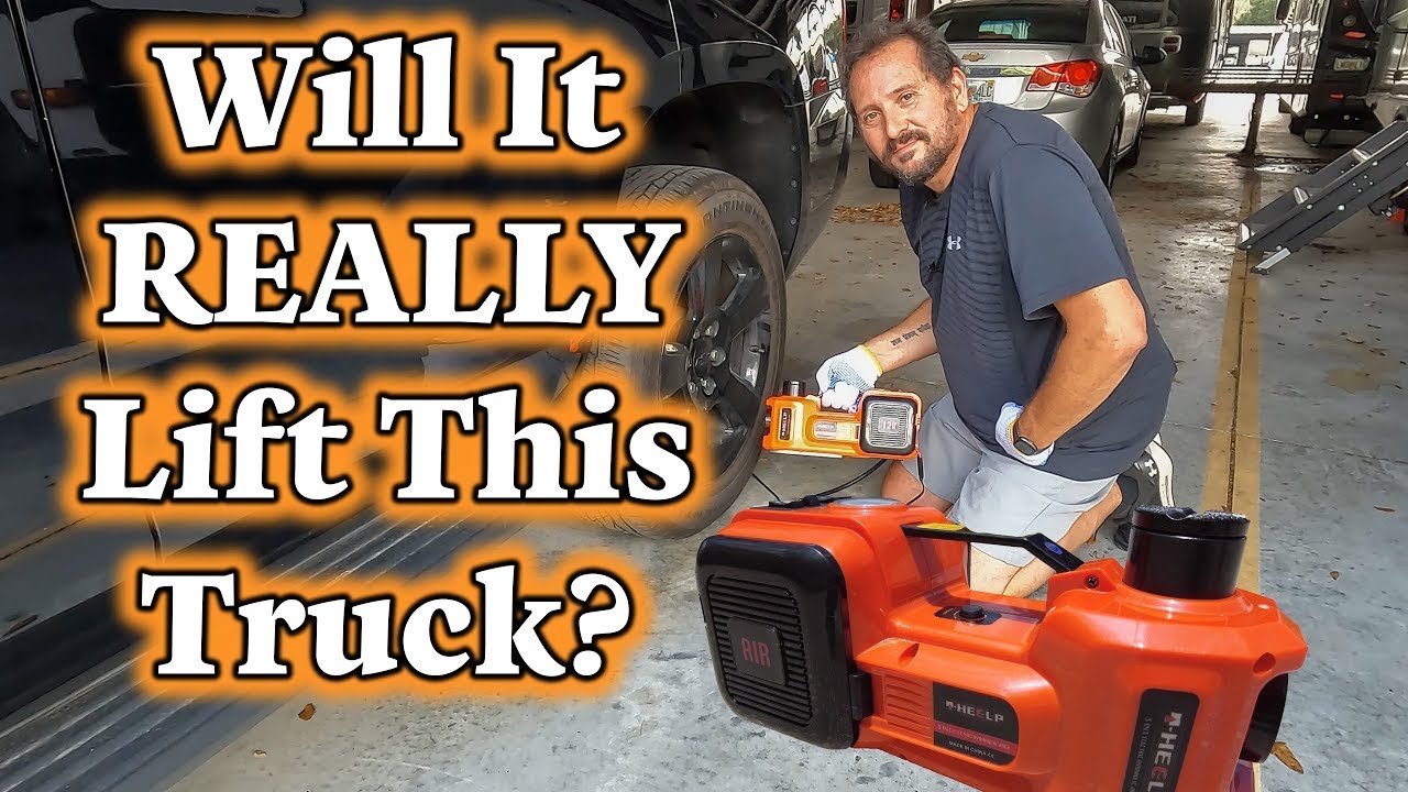 Reviewed: E-HEELP Electric Car Jack Kit 5Ton 12V Hydraulic Car Jack