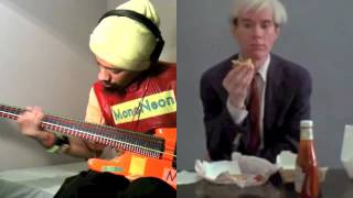 Video thumbnail for MonoNeon: microtonal bullsheit with Andy Warhol eating a burger by Dywane MonoNeon Thomas Jr.