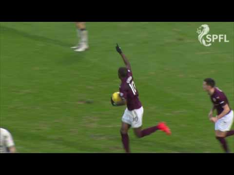 African Nations Cup winner Djoum on target for Hearts