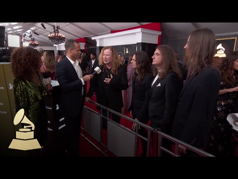 Megadeth | Red Carpet | 59th GRAMMYs