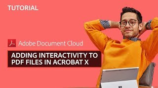 Download the video "Adding Interactivity to PDF Files in Acrobat X | Adobe Acrobat"